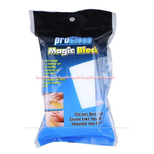 Proclean Magic Block Sponge Busa Pembersih Noda Kotoran Kotor Susah Hilang Spon Pro Clean Sponges Busa Spon Magik Spon Ajaib Clean Dirty