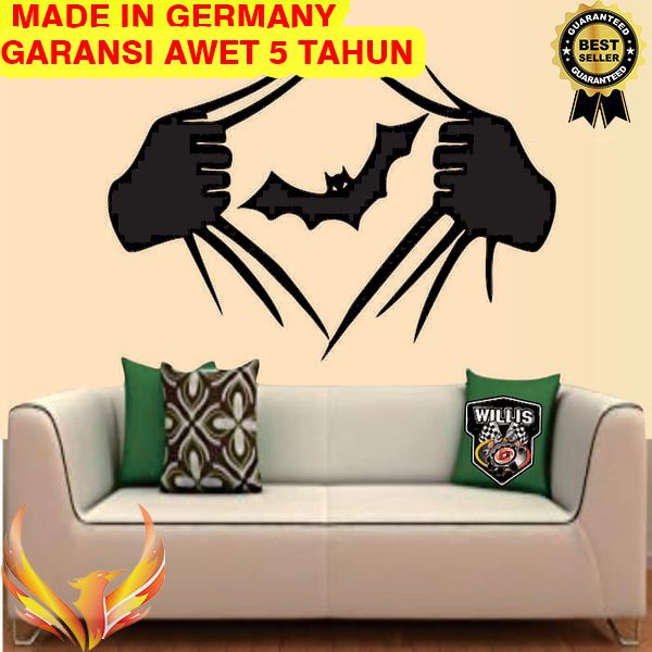 

TERMURAH Wall Stiker sticker batman cutting stiker 60 CM c5 Phoenix Star