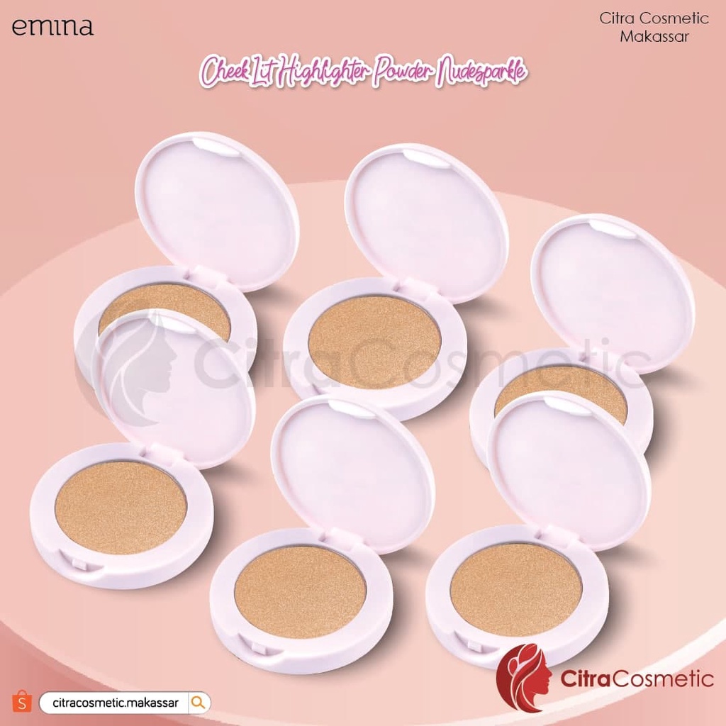 Emina Cheeklit Highlighter Powder Nudesparkle