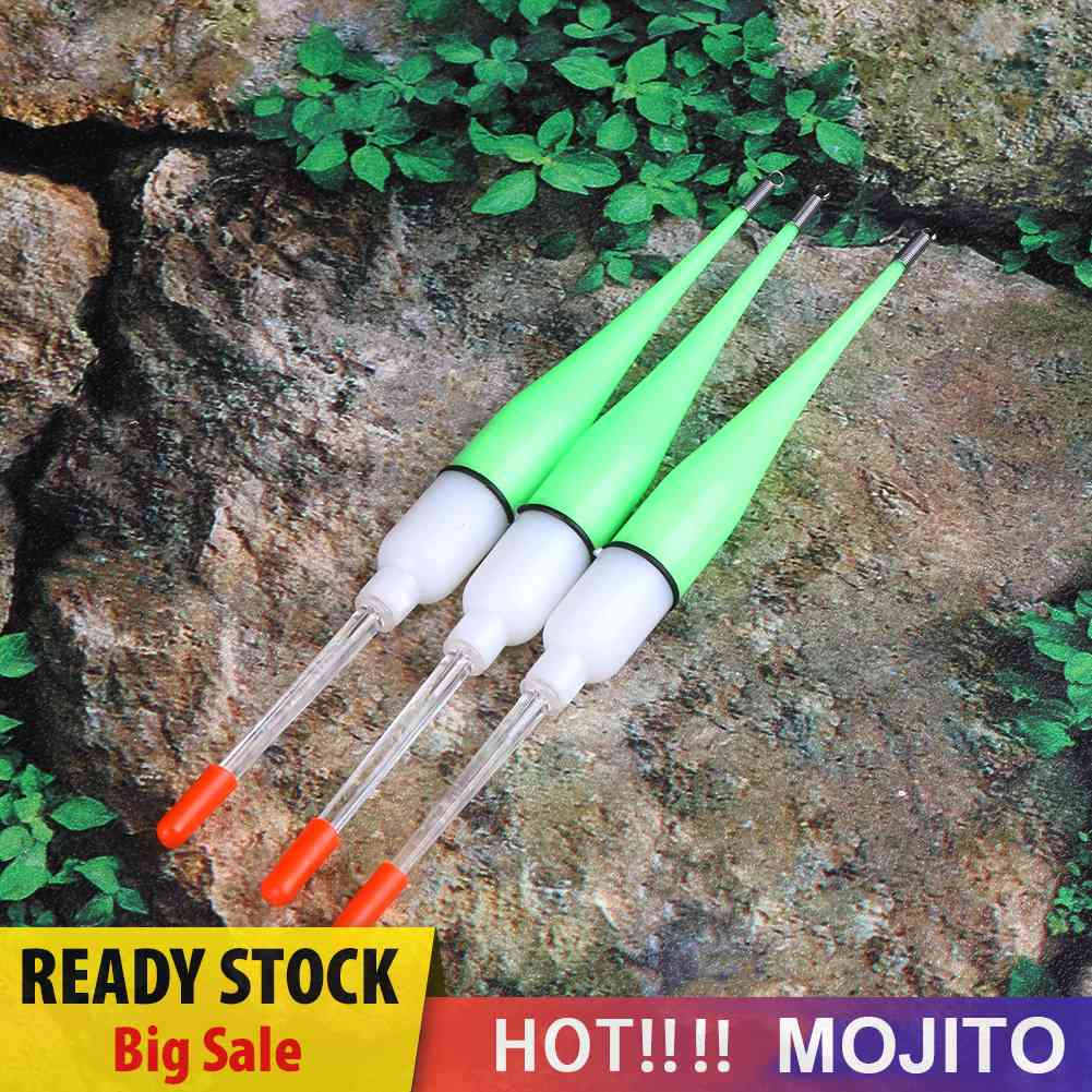 10Pcs Pelampung Pancing Luminous Bahan Plastik Untuk Memancing Malam Hari