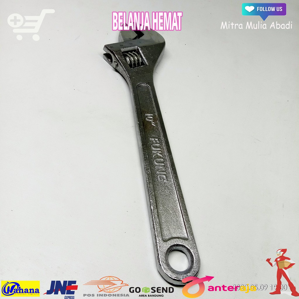 Kunci Inggris Fukung 10&quot; Inci l Bago Multifungsi 27mm wrench