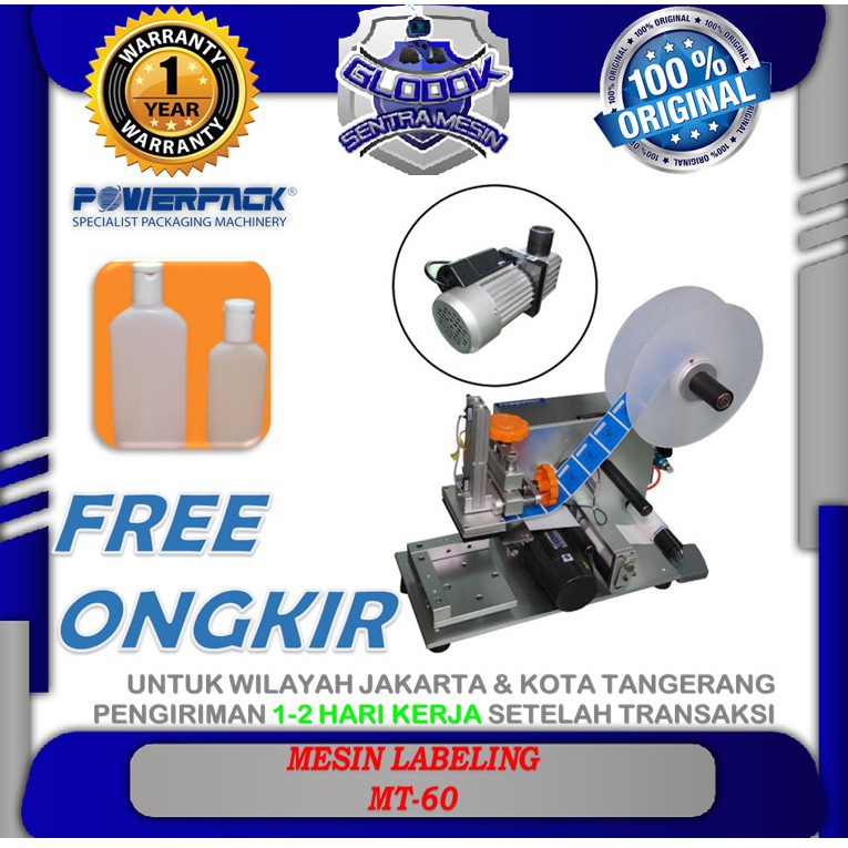 

Mesin Cetak Label Bulat Powerpack Mt-60 POWERPACK