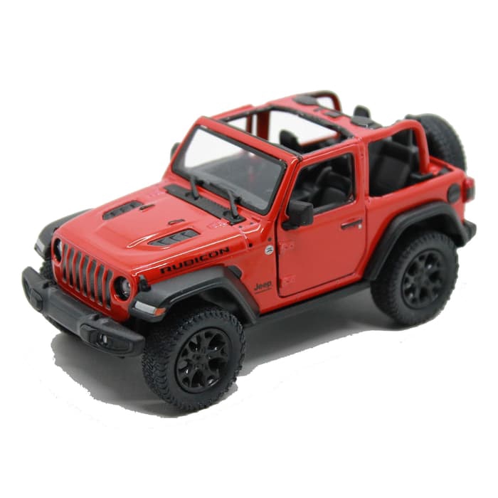 Kinsmart - Jeep Wrangler Open Top, Merah