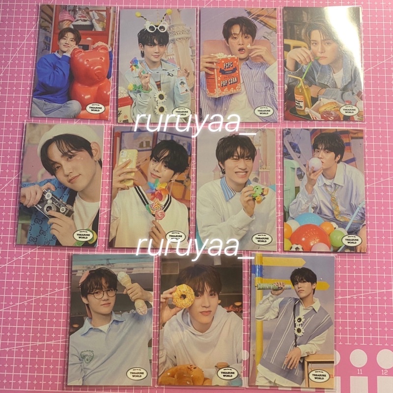 PC BINDER TREASURE WORLD JUNKYU HYUNSUK JIHOON YOSHI MASHIHO JAEHYUK YEDAM HARUTO DOYOUNG JUNGHWAN J