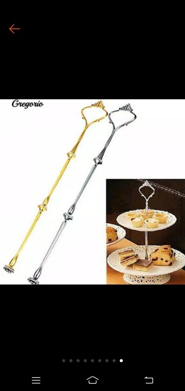 Gregorio 1 Set 2 Atau 3 Tiers Sweets Candy Cupcake Tray Tampilan Kue Pesta Pernikahan Berdiri