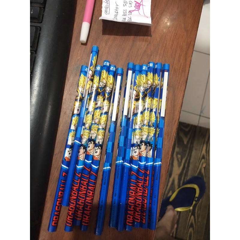 

pensil showa dragon ball atau yu gi oh jepang 2 B satuan