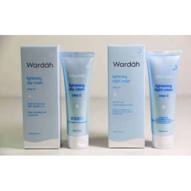 WARDAH LIGHTING NIGHT CREAM / CREAM MALAM 20ML / WARDAH KOSMETIK /KECANTIKAN