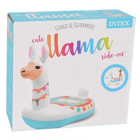 Pelampung Ban Renang Floaties Cute Llama Ride-on INTEX 57564 Float