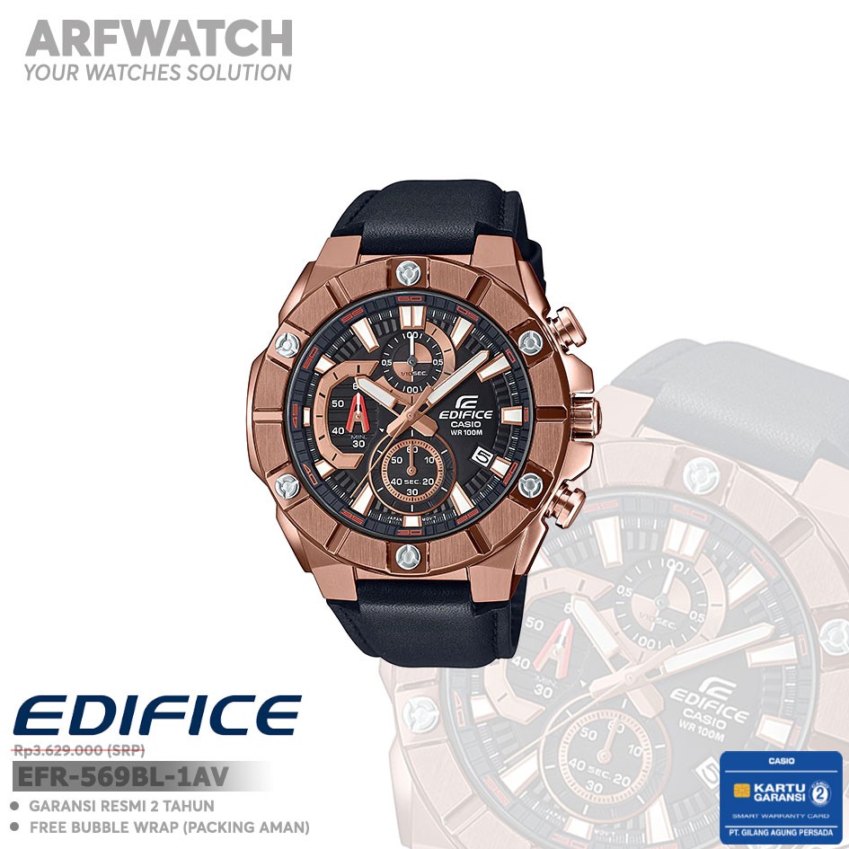 Casio Edifice EFR-569BL-1AV / EFR-569BL-1AVUDF Original