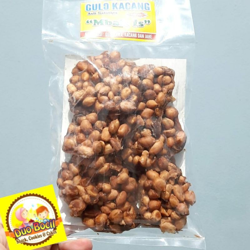 

Ampyang Gula Kacang rasa Jahe Asli Solo - Duo Bocil Snack