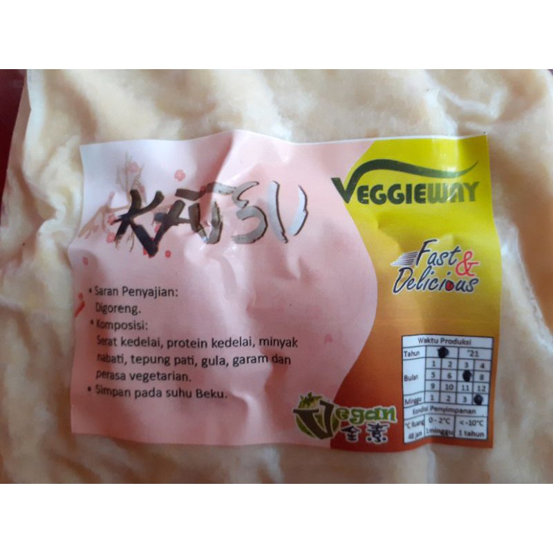 

Ayam Katsu Vegetarian Vegan Makanan Beku Frozen Food