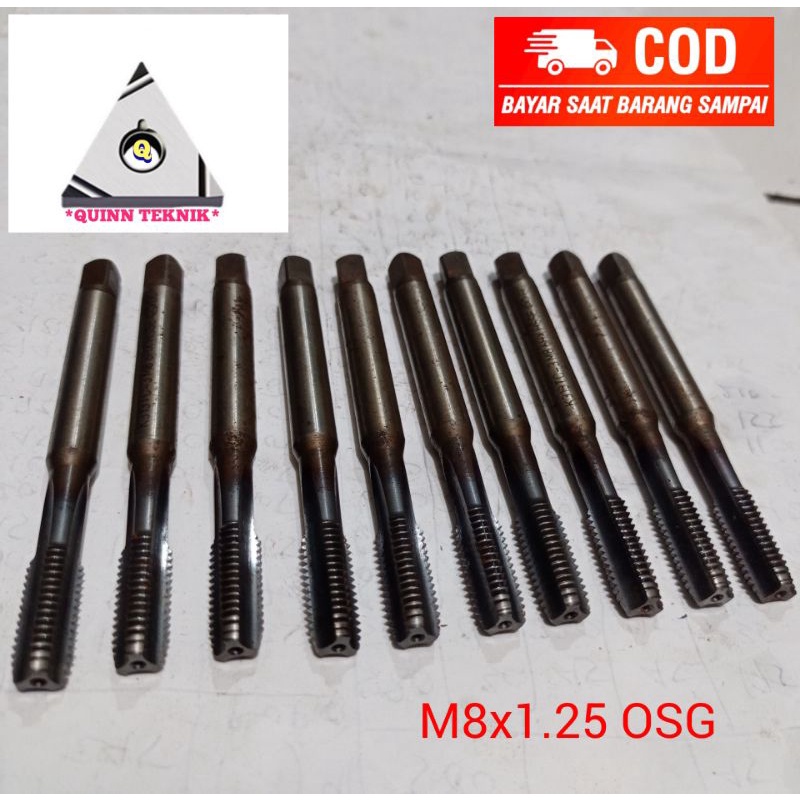 tap handtap m8x1.25 osg second