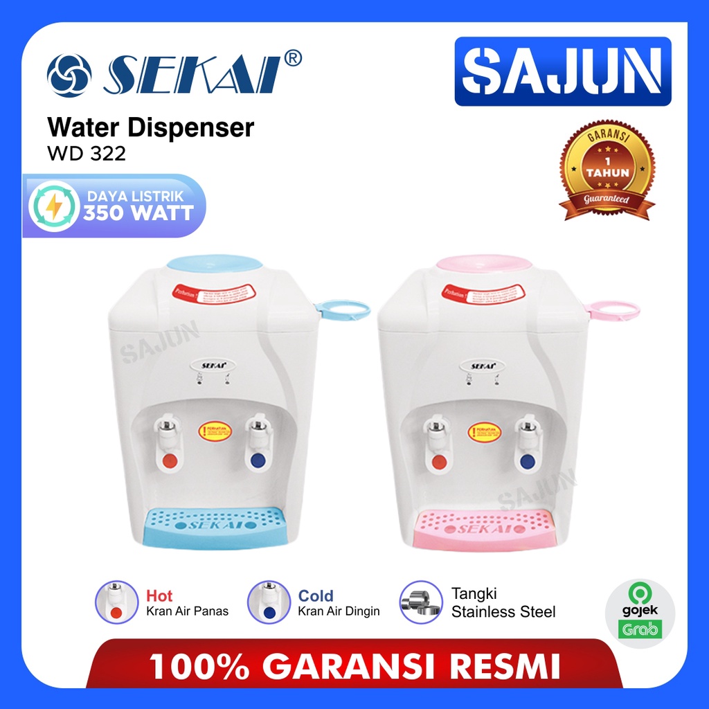 SEKAI Water Dispenser WD322 Dispenser Air Meja WD 322