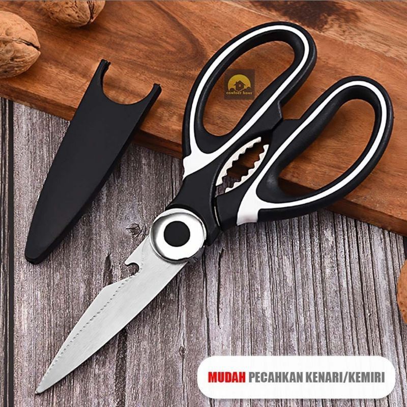 

Tokorara.id Pr-1655 Gunting Jumbo Serbaguna Stainless steel