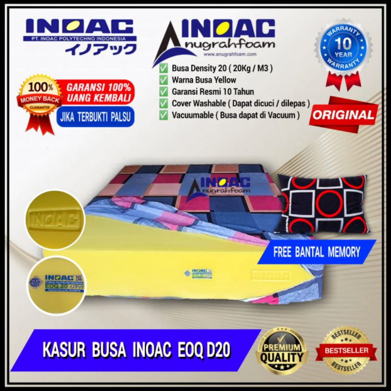 [ JUAL MURAH ] KASUR BUSA INOAC YELLOW EOQ D20 GARANSI 10 TAHUN