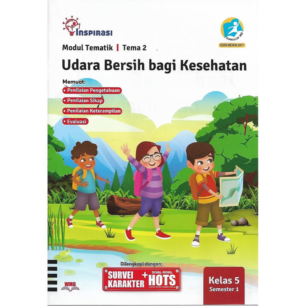 Buku LKS Tematik Tema 2 kelas 5 SD/MI Semester 1 kurikulum 2013 EdisI Revisi 2017