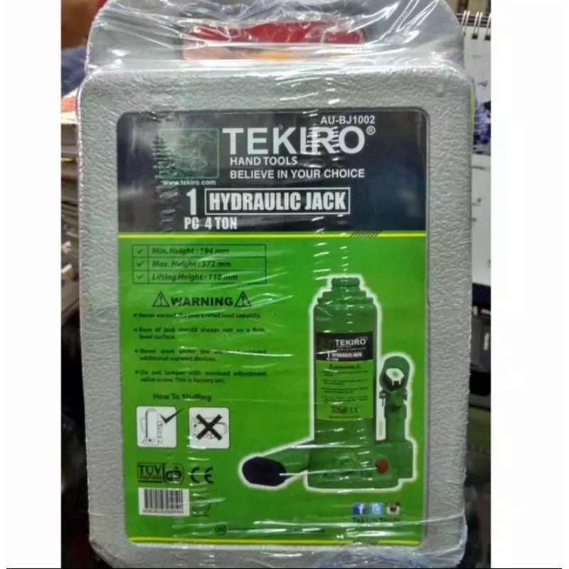 Dongkrak 4 Ton Tekiro Hydraulic Bottle Jack dongkrak botol 4 ton dongkrak ton dongkrak botol tekiro 