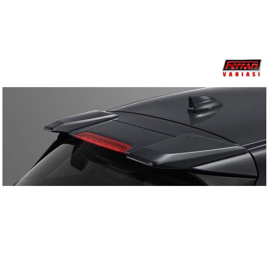 Spoiler aksesoris mobil honda city hatchback 2021 - hitam