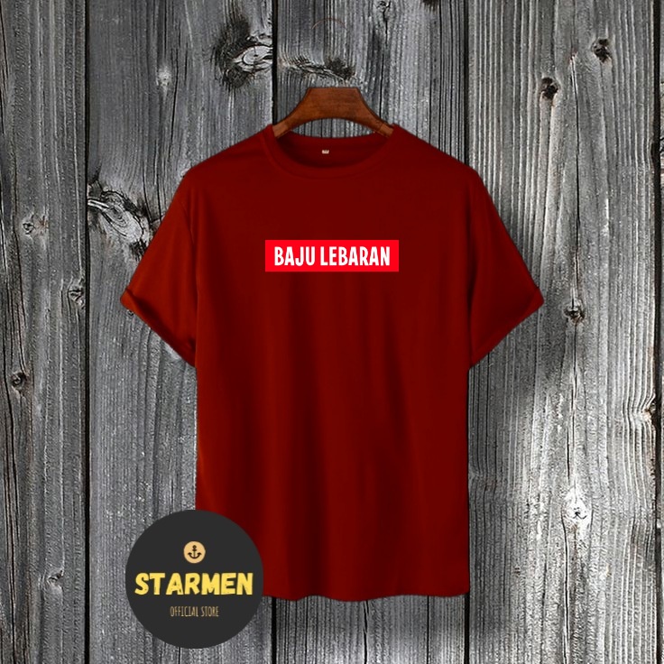 Kaos Distro Unisex BAJU LEBARAN RED Katun Combed 30s/ sablon polyflex/polyflex premium / Pakaian Pria Wanita Atasan Cowok Cewek /kaos kekinian/ kaos viral/ tshirt tumbrl tee basic/ Kaos kata kata / kaus / kaus oblong oversize kaos murah best seller ready