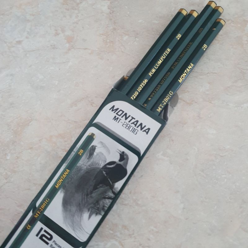 

[1Pack] Pensil 2B Montana-Pensil 2B Murah-Pensil Murah Montana