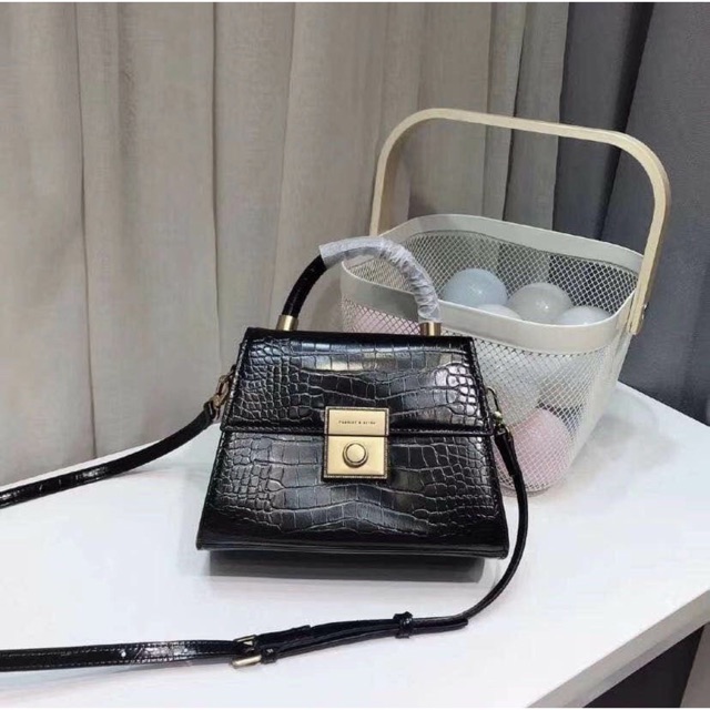 WOMAN BAG CK CROCO EFFECT STRUCTURED BAG FASHIONABLE TALI RANDOM #67852