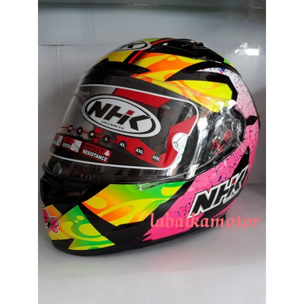 HELM NHK RX9 SE KAREL | FULL FACE | DOUBLE VISOR