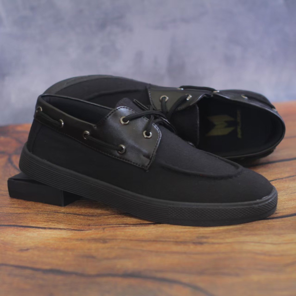 HDS-ZAPATO Sepatu Slip On Pria Sepatu Pria Casual Kulit Asli Sepatu Casual Cowok / Cowo Sepatu Kasual Slop Anti Slip Semi Formal Kerja Kuliah Gaya Santai Keren Kekinian Original Murah Terlaris