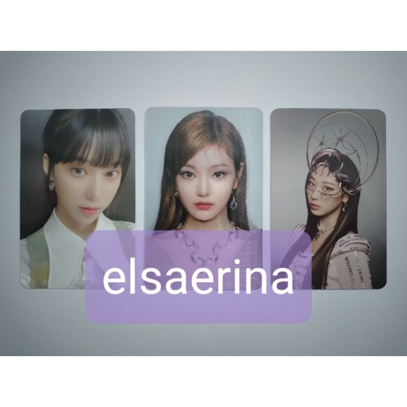 Photocard SMCU SAVAGE Aespa Winter Ningning Giselle