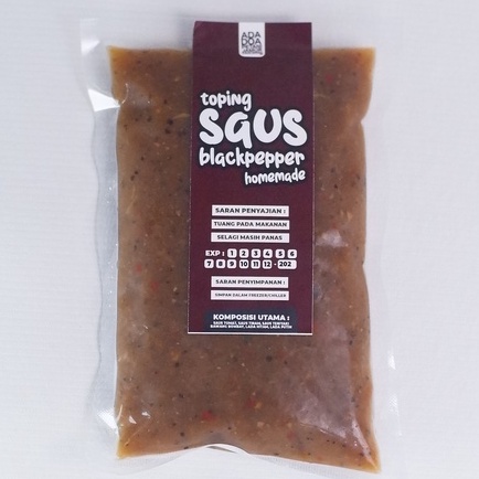 

Saus Blackpaper Homemade by segonjamoer