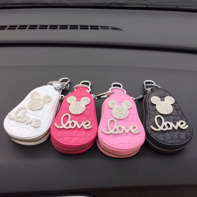 Gantungan kunci mobil stnk mickey love blink gantungan kunci mobil dompet stnk mobil hk mickey doraemon winne the pooh
