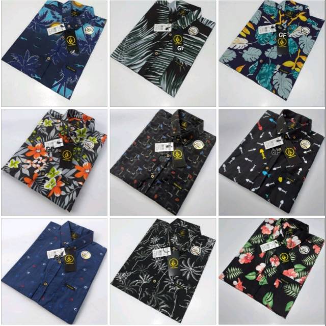 ( Gf galery kemeja surfing ) KEMEJA SURFING MOTIF KEREN