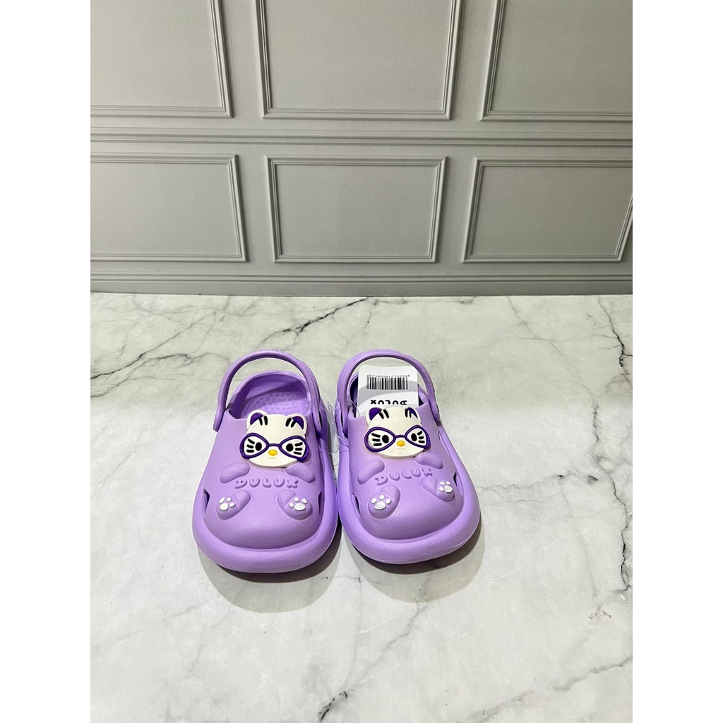 DX-378E-CAT Sandal Baim Karet Anak Perempuan Karakter Kucing Merek Dulux Ukuran 20-25