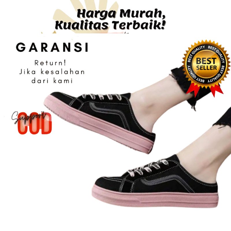 Sepatu Svekes sepatu slip on sepatu sneakers wanita import