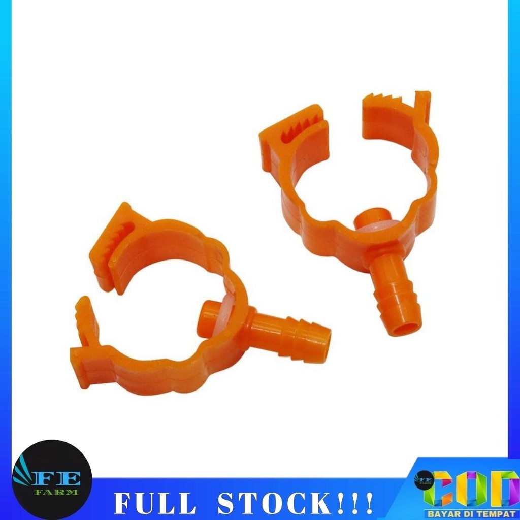 Sadle Connector TMO Konektor Pipa Menuju Selang Air Nipple Drinker Ayam Puyuh FEFARM