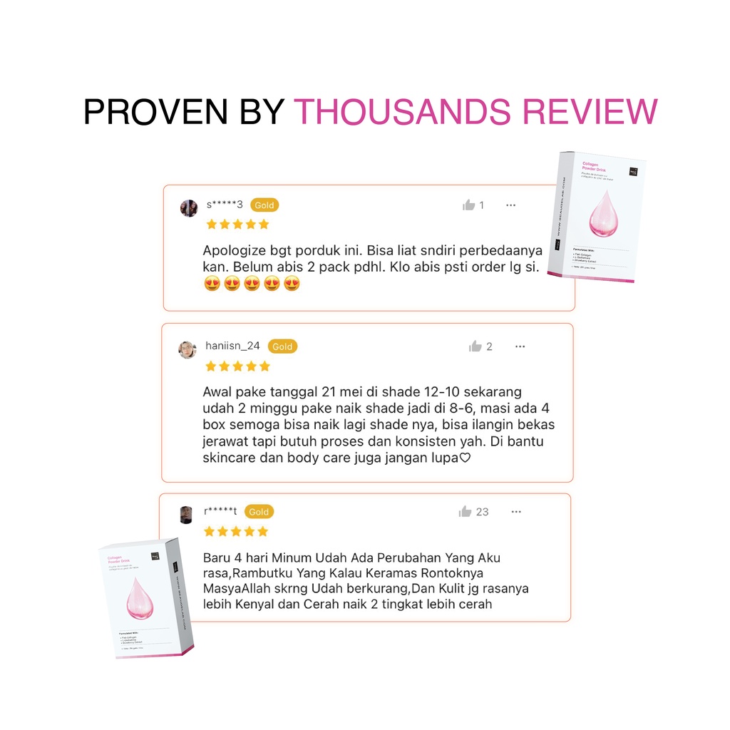 PAKET HEMAT 2 | Minuman Kolagen Pemutih Badan Cepat | Beaudelab Premium Collagen Drink | Colagen Beauty Drink-2