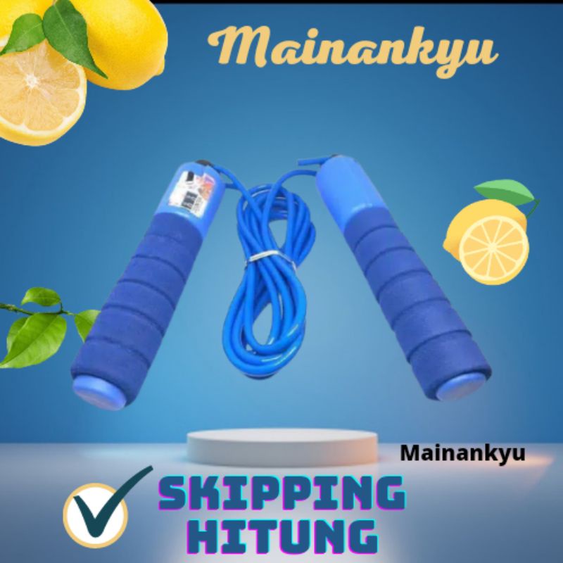 (MAINANKYU) skipping/lompat tali/jump rope speeds 1002