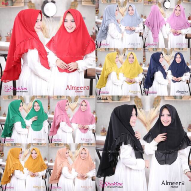 SHAKINA | Khimar ALMEERA MUTIARA Ceruty