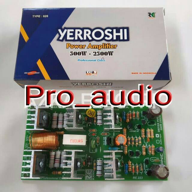 Kit Yerroshi Driver power yiroshi