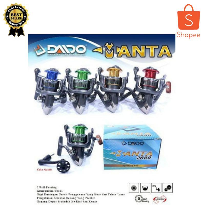 RILL PANCING || REEL PANCING MURAH || KEREKAN PANCING DAIDO 2000