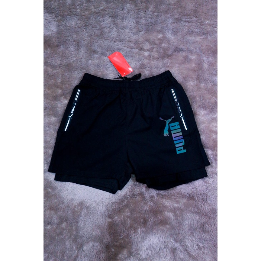 CELANA PENDEK RUNNING MICRO UA LEGGING PENDEK ( 9009 ) IMPORT GRADE ORI