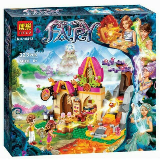 LEGO BELA 10412 FAIRY AZARI AND THE MAGICAL BAKERY