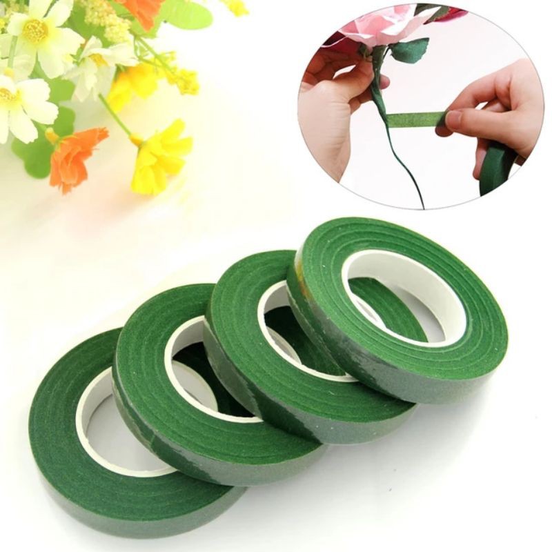 Flower tape - isolatip daun - Floral Tape - Selotip bunga