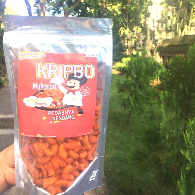 

Makaroni Kripbo / Makaroni pedas / Camilan makaroni / Kerupuk makaroni