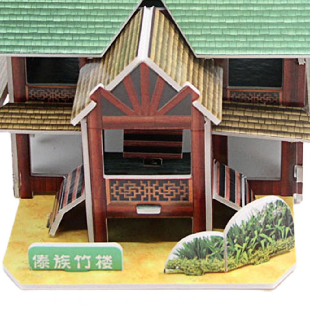 Puzzle Bangunan Tradisional Cina - Puzzle Traditional Building Chinese - Pazel 3d Wisata China - Pazel DIY - Koleksi Pajangan Rumah