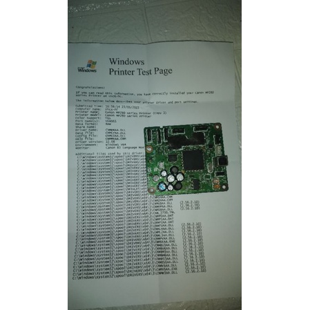 mainboard printer canon mp287 /motherboard