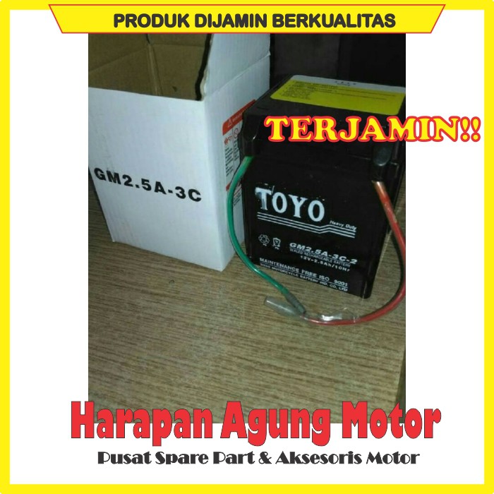 PROMO AKI TOYO GM2.5A 3C2 GLPRO GL100 WIN KERING