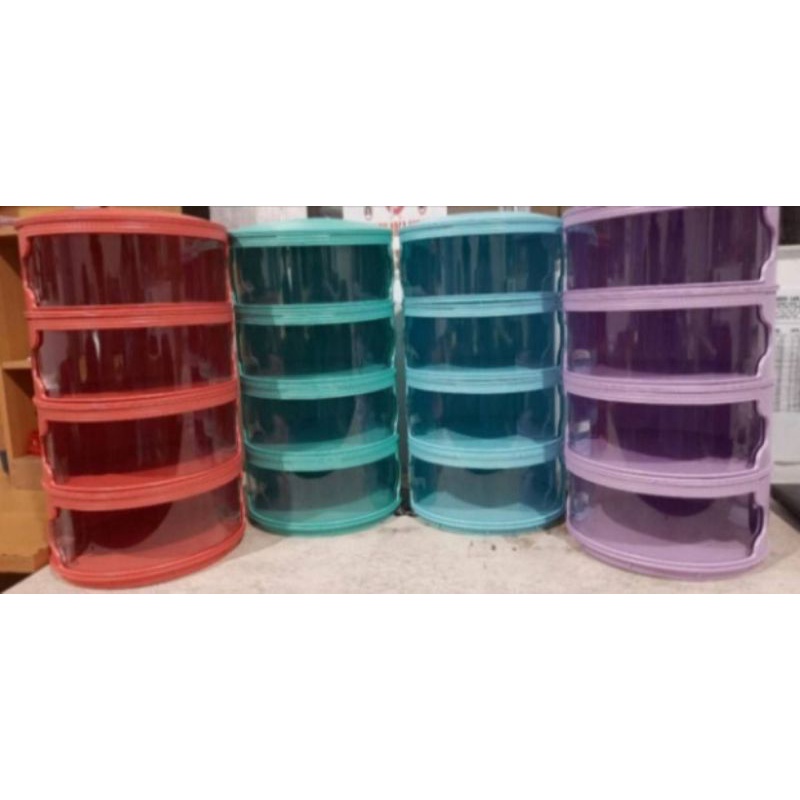 tudung saji susun 4 warna