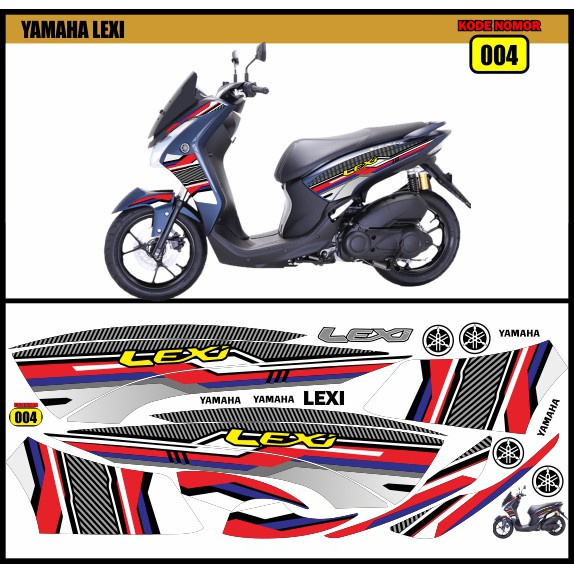 STRIPING VARIASI YAMAHA LEXI