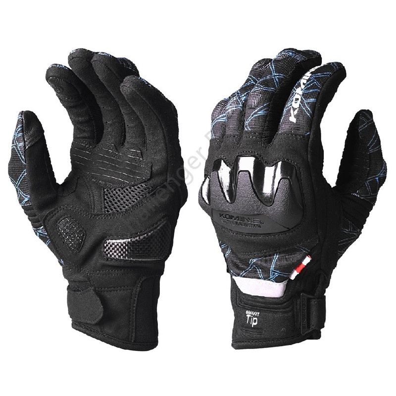 Komine GK220 Sarung Tangan Motor Komine Gloves Full Finger Touch Screen Dukung COD