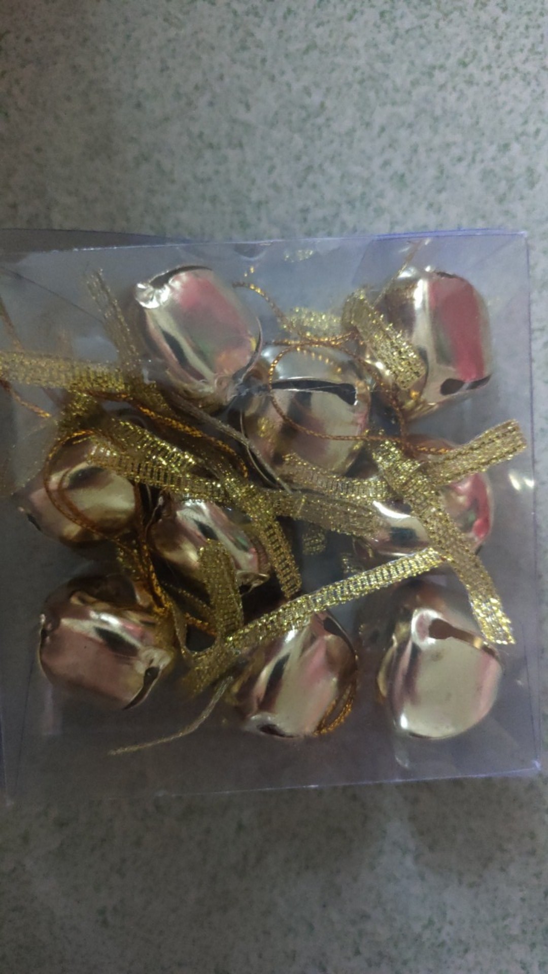 W! Accessories Gantungan Natal Lonceng 2x1.5cm (9pcs) 60240200